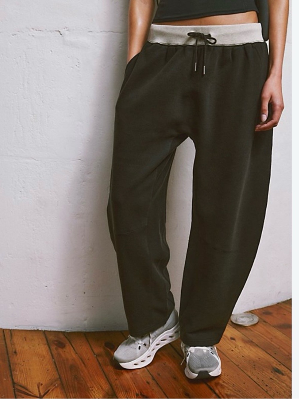 Free People Movement You Wish Pants in Black Size Small